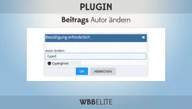 Beitrags-Autor ändern